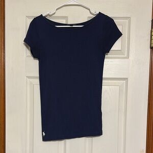 Women’s size SP Ralph Lauren Blue Fitted Short Sleeve Tee